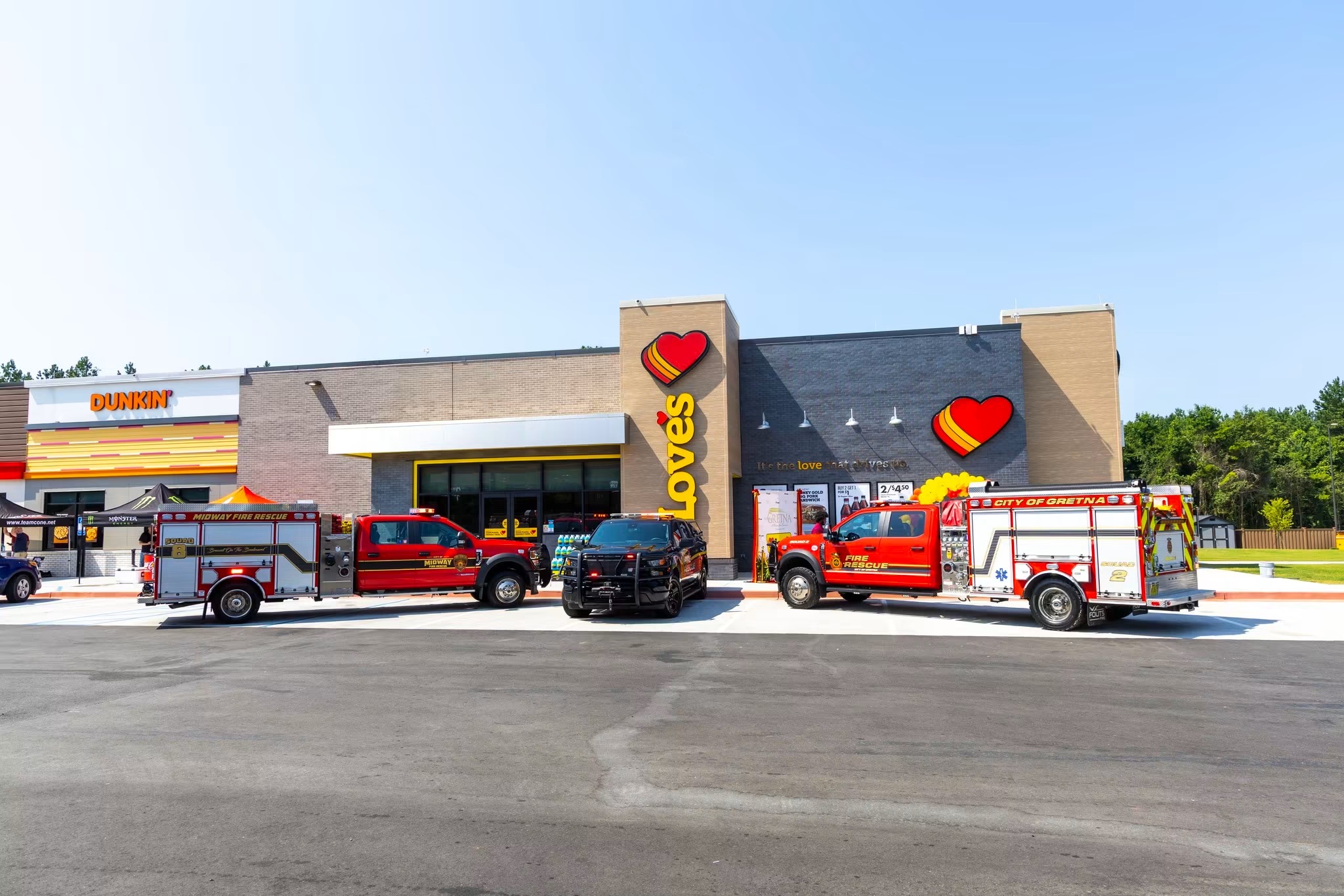 Love's Travel Stop opens in Gretna, bringing more than 100 jobs